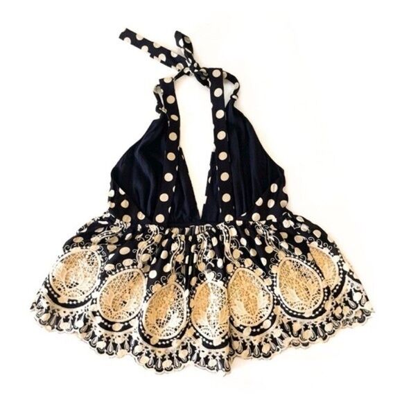 2 for $30 FREE PEOPLE Lunch Date Halter Top - Picture 4 of 12